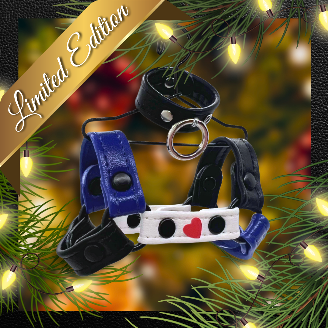 Mini Harness Ornament (Limited Edition Set) - Leather Pride Collar